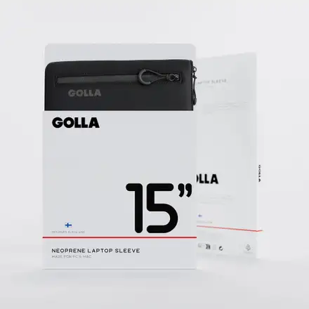 GOLLA Sleeve Metro Neoprene 15" Black