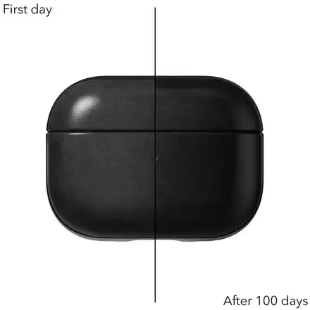 Nomad puzdro Leather Case Horween pre Apple Airpods Pro 2 - Black