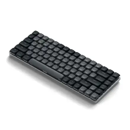 Satechi klávesnica SM1 Slim Mechanical Backlit Bluetooth Keyboard - Dark Gray