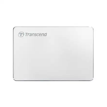 Transcend ext. HDD 2TB StoreJet 25C3N USB 3.1 - Silver Aluminium