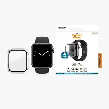 PanzerGlass ochranné sko Full Body AB pre Apple Watch 4/5/6/SE 44mm - Clear