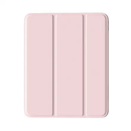 Devia puzdro Leather Case with Pencil Slot pre iPad Pro 11" M4/M5 - Light Pink