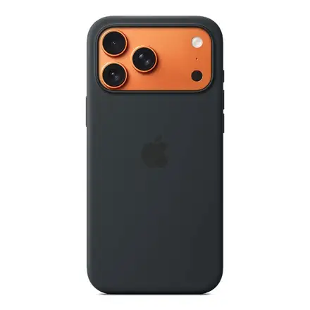 iPhone 17 Pro Max Silicone Case with MagSafe – Čierna