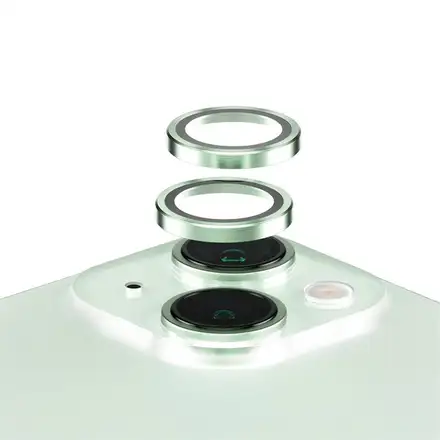 PanzerGlass ochranné sklo Hoops pre iPhone 15/15 Plus - Green