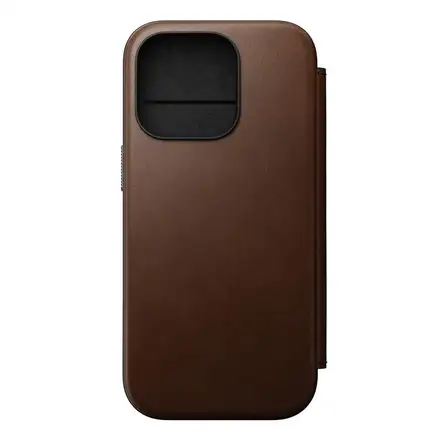 Nomad puzdro Modern Leather Folio Magsafe pre iPhone 16 Pro - Brown