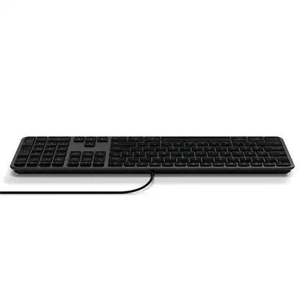 Satechi klávesnica Slim LX3 Wired Keyboard - Space Black