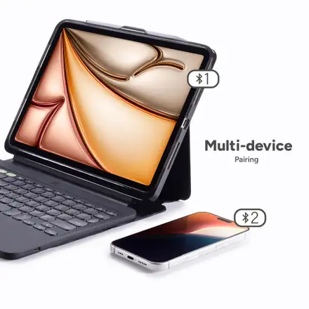 ZAGG klávesnice Pro Keys 2 pre iPad Air 13" M2/M3 CZ/SK - Black *Rozbalený*