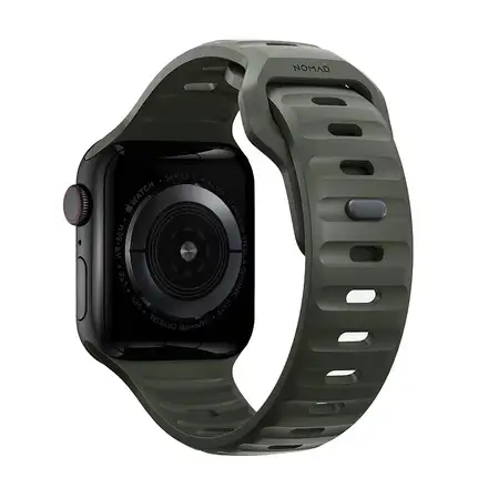 Nomad remienok Sport Strap pre Apple Watch 44-49mm - Ash Green