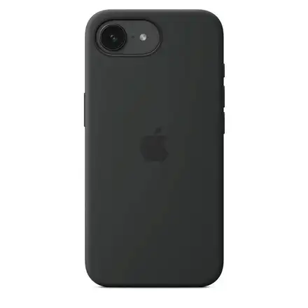 Apple iPhone 16e Silicone Case – Black
