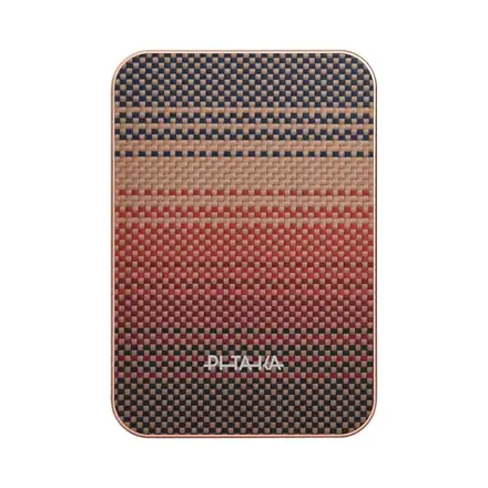Pitaka Aramid Fiber Magnetic Power Bank Qi2 10 000 mAh - Sunset