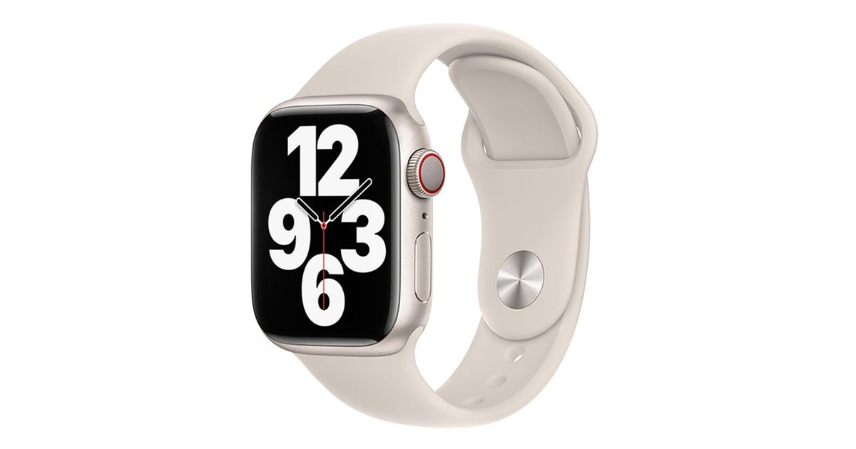 Devia Apple Watch Deluxe Series Sport Band 44/45/46mm - Antique White