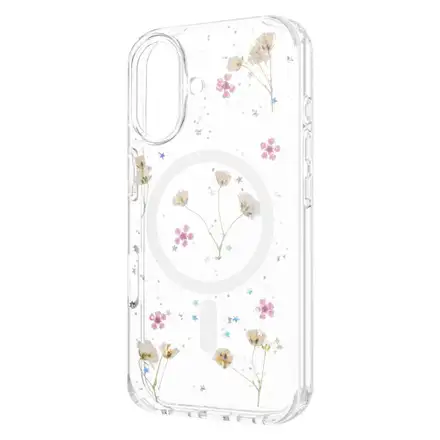 FIXED kryt MagBloom s podporou Magsafe pro Apple iPhone 16, Blush Plum