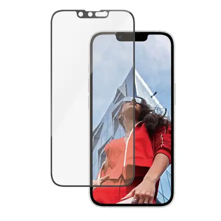 PanzerGlass ochranné sklo UWF pre iPhone 17e/16e/14/13/13 Pro - Black Frame