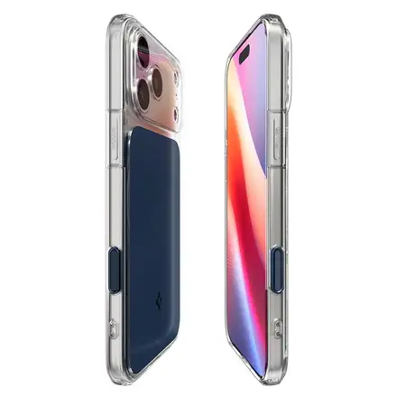 Spigen kryt Ultra Hybrid T Magsafe pre iPhone 17 Pro - Matte Blue