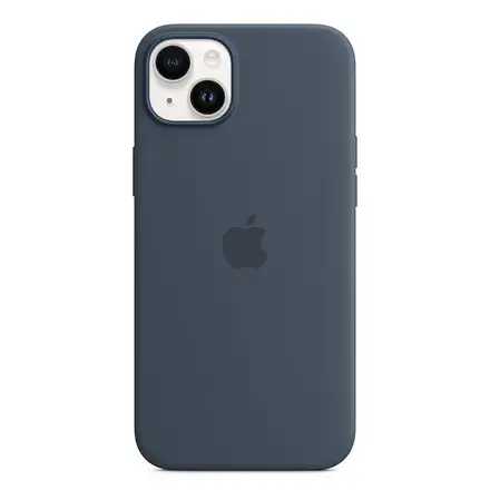 Apple iPhone 14 Plus Silicone Case with MagSafe - Storm Blue