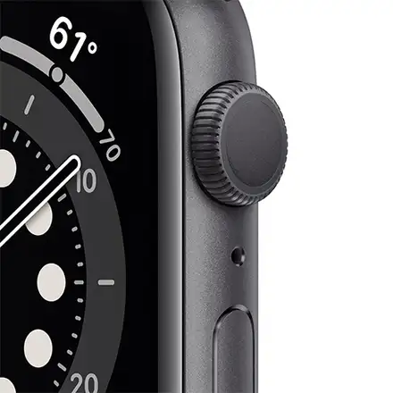 Apple Watch Series 6 GPS 44mm puzdro z kozmicky sivého hliníka *Trieda C*