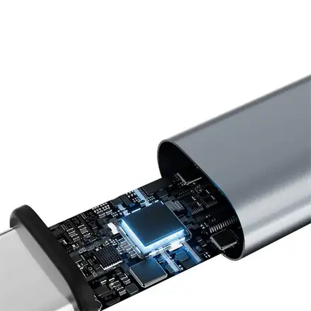 Devia kábel Pro 2 USB-C to USB-C Strechable Cable 1m 240W - Gray