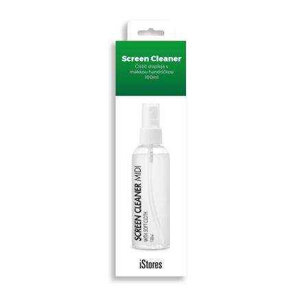 iStores by Aiino - Screen cleaner spray with cloth 100 ml