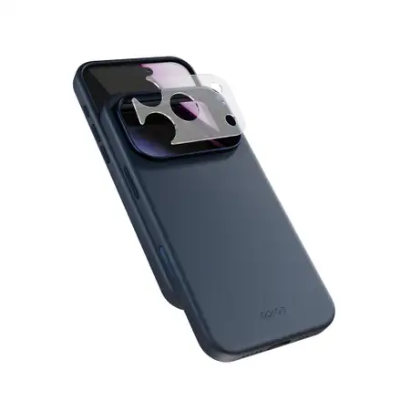 Epico Leather Pro Mag+ Case iPhone 17 Pro/18 Pro Qi2 & MagSafe kompatibilní - modrá