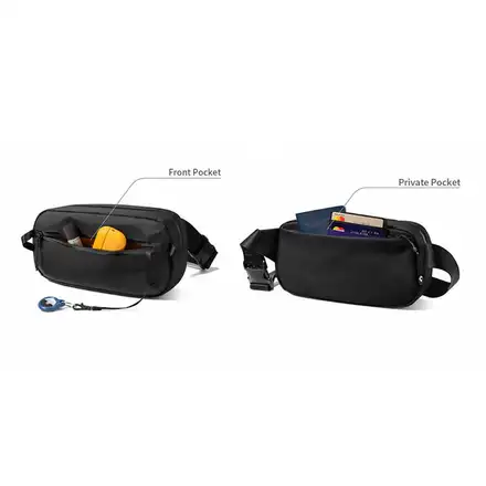TomToc taška Aviator T35 X-Pac Chest Bag L - White