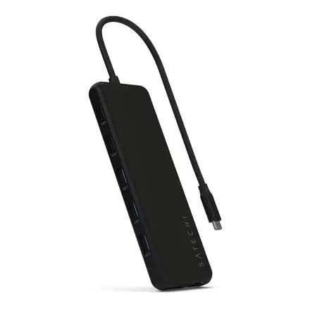 Satechi USB-C 13-in-1 Triple Display Multiport Adapter - Black