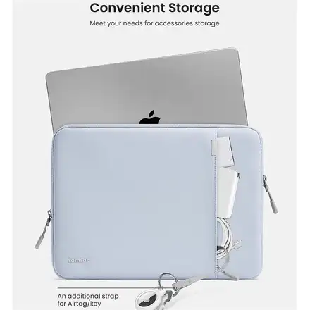 Tomtoc puzdro 360 Protective Sleeve pre Macbook Air 15" M2/M3/M4 - Mist Blue