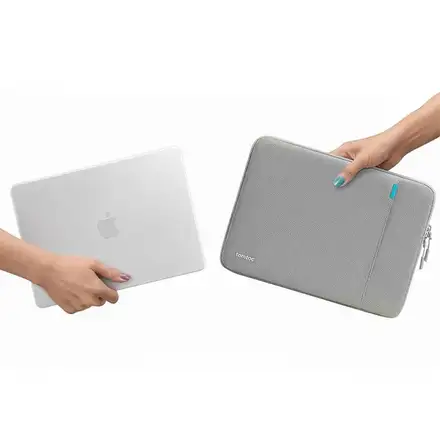 Tomtoc puzdro 360 Protective Sleeve pre Macbook Neo - Dark Gray