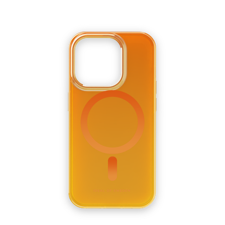 iDeal Fashion Case MagSafe iPhone 15 Pro Orange Spritz