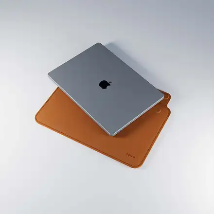Epico TechGrain Sleeve pre Macbook Pro 13,3"/Air 13"/Air 13,6" - hnedá