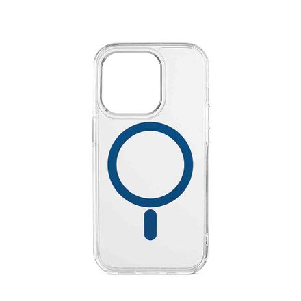 Aiino - Frozen Case with magnet for iPhone 15 Pro Max - Blue