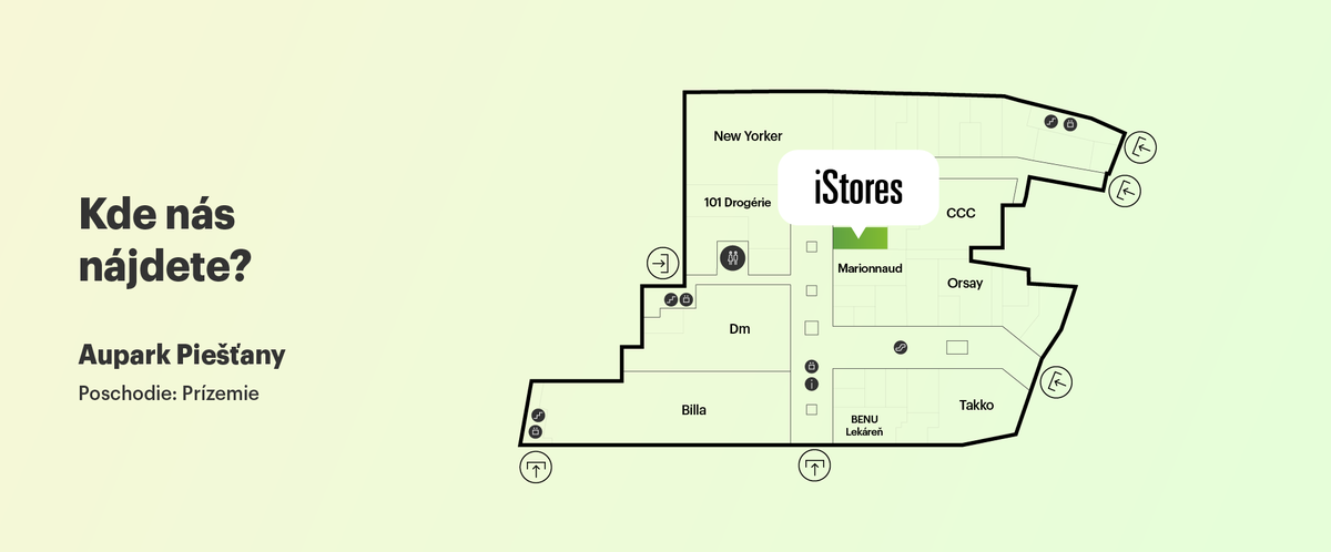 iStores Piešťany | Aupark