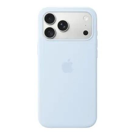 iPhone 18 Pro Max Silicone Case with MagSafe - Crisp Blue
