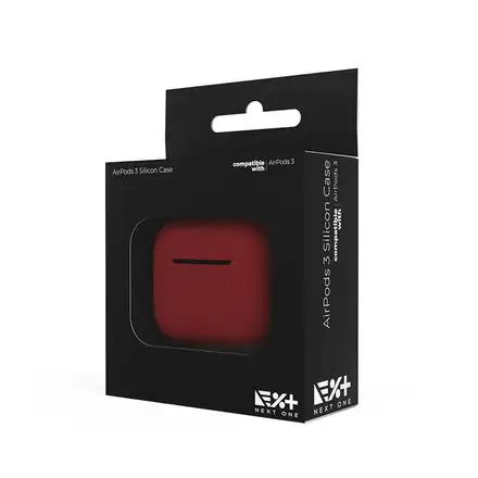 Next One puzdro Silicone Case pre Apple Airpods 3 - Red