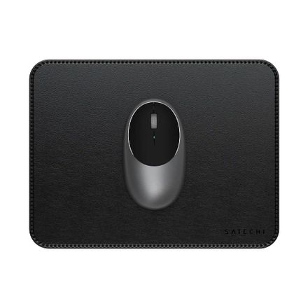 Satechi podložka pod myš Vegan-Leather Premium Mouse Pad - Black