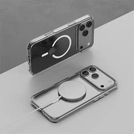 Devia kryt Pure Clear Shockproof Magnertic Case pre iPhone Air - Clear