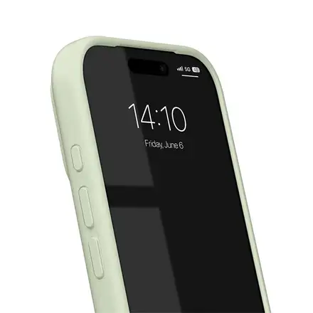 iDeal Silicone Case MagSafe iPhone 17 Pro Max / 18 Pro Max Sage Green