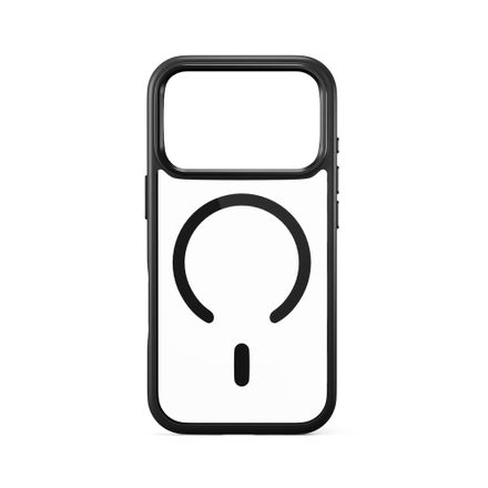 iStores by Epico Hero Pro Mag+ Case iPhone 17 Pro Qi2 & Magsafe kompatibilný - čierna transparentná