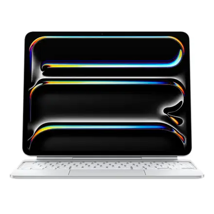 Apple Magic Keyboard pre iPad Pro 13" (M5, M4) - Slovenská - Biela