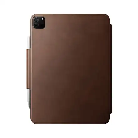 Nomad puzdro Leather Folio Plus pre Air 11" M1/M2/M3, iPad Pro 11" 2018-2022 - Brown