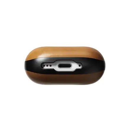 Nomad puzdro Leather Case pre Apple Airpods 4/5 - English Tan