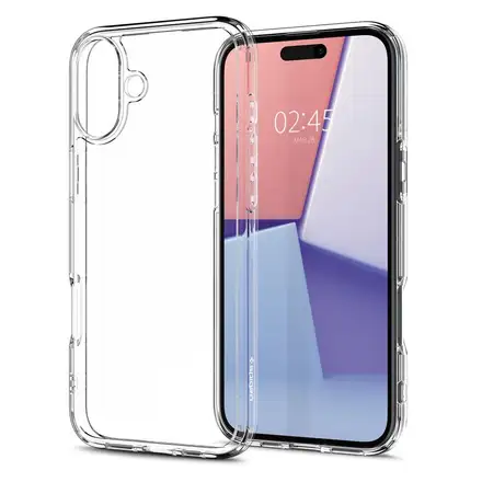 Spigen kryt Ultra Hybrid pre iPhone 16 - Crystal Clear