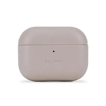 Decoded puzdro Leather AirCase pre Apple Airpods Pro 3 - Clay