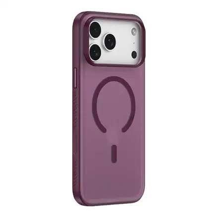 Devia kryt Light Ripple Skin-Friendly Magnetic Case pre iPhone 18 Pro Max - Dark Cherry