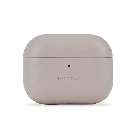 Decoded puzdro Leather AirCase pre Apple Airpods Pro 3 - Clay