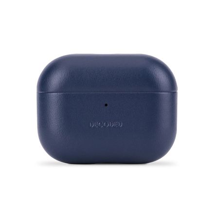 Decoded puzdro Leather AirCase pre Apple Airpods Pro 3 - Navy