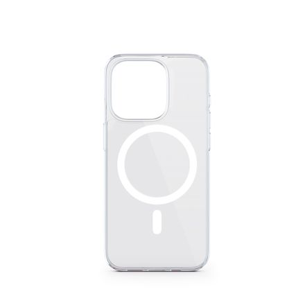 iStores by Epico Hero Magnetic - MagSafe Compatible Case iPhone 15 - transparentný