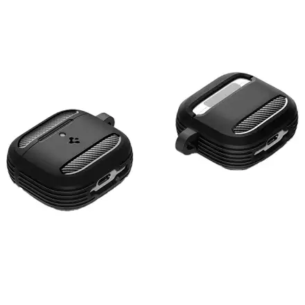 Spigen puzdro Rugged Armor pre Apple Airpods 4/5 - Matte Black