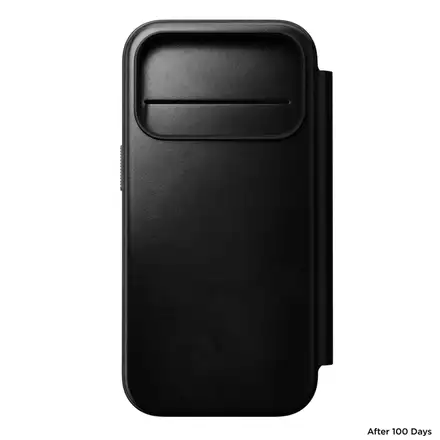 Nomad puzdro Modern Leather Folio Magsafe Horween pre iPhone 17 Pro - Black