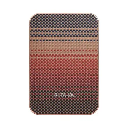 Pitaka Aramid Fiber Magnetic Power Bank Qi2 10 000 mAh - Sunset