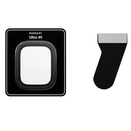 SwitchEasy Fortiz Sapphire Antireflective Protector pre Apple Watch Ultra - Midnight Black